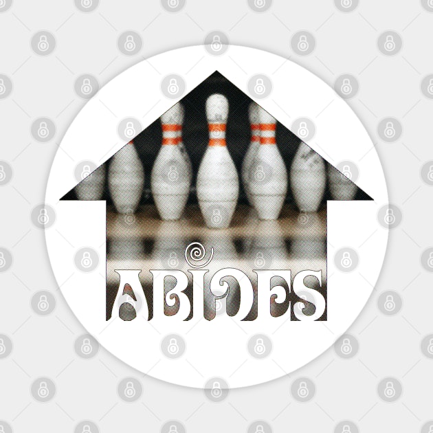 Who Abides? Magnet by Designs by Doc 🟧🏄🌊🟦